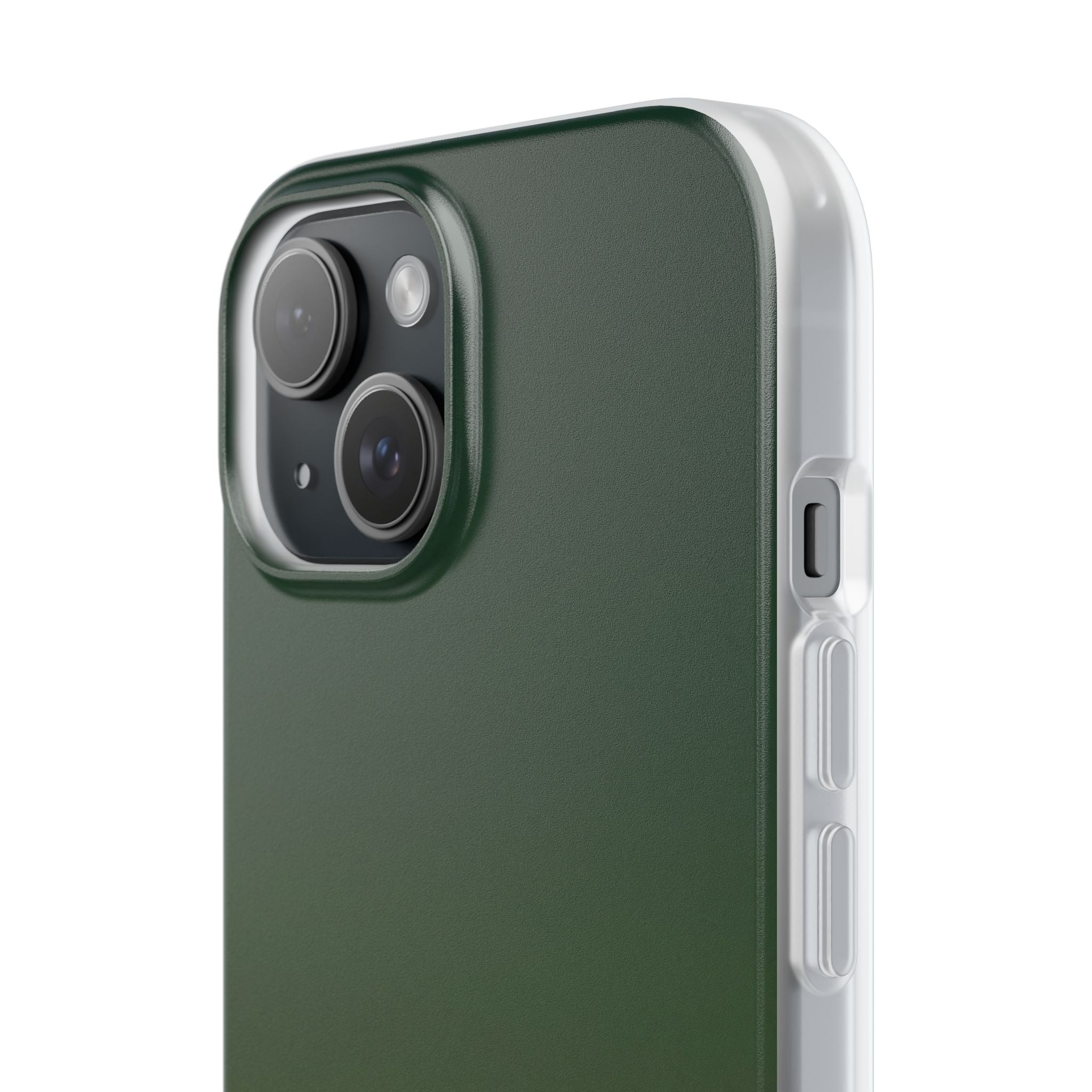 Green Lite Phone Case for iPhone - Shadow Moss Grain