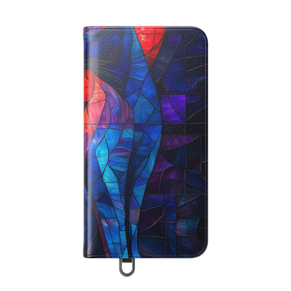 Stained Glass Cat - Samsung S24 Plus Case - Wallet