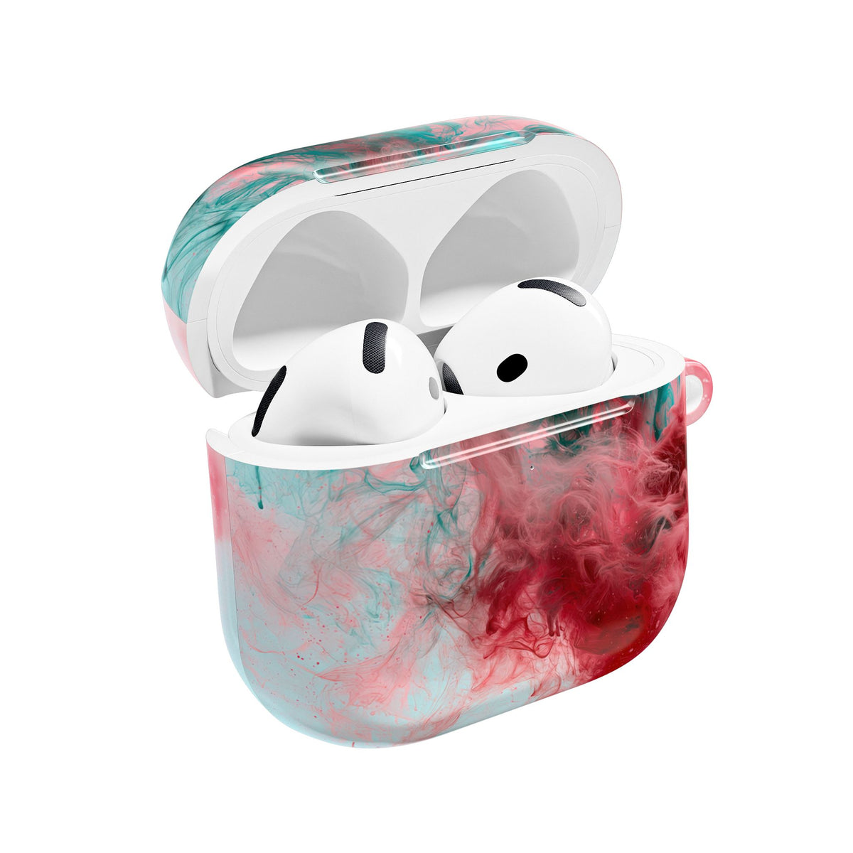 Sonic Bloom · Hard Case for AirPods & AirPods Pro · Red