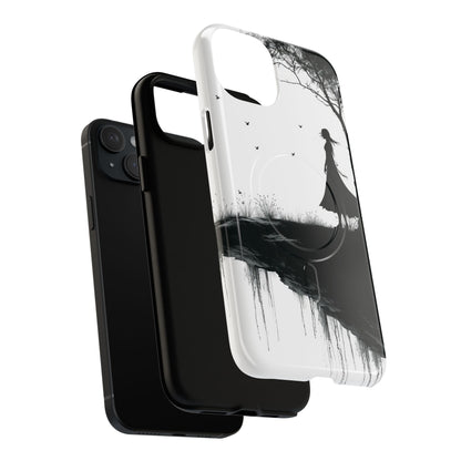 Cliffside Silhouette iPhone 15 Plus Case - Tough+