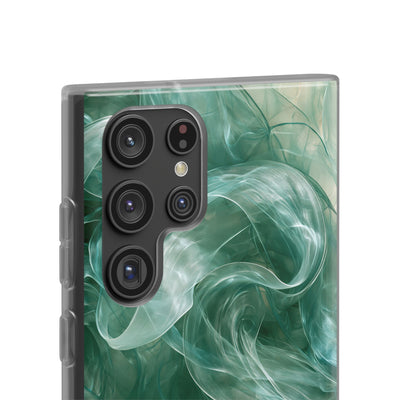Translucent Aqua Flow · Lite Phone Case for Samsung · Teal