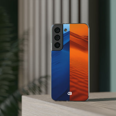 Split Dune Horizon · Soft Phone Case for Samsung