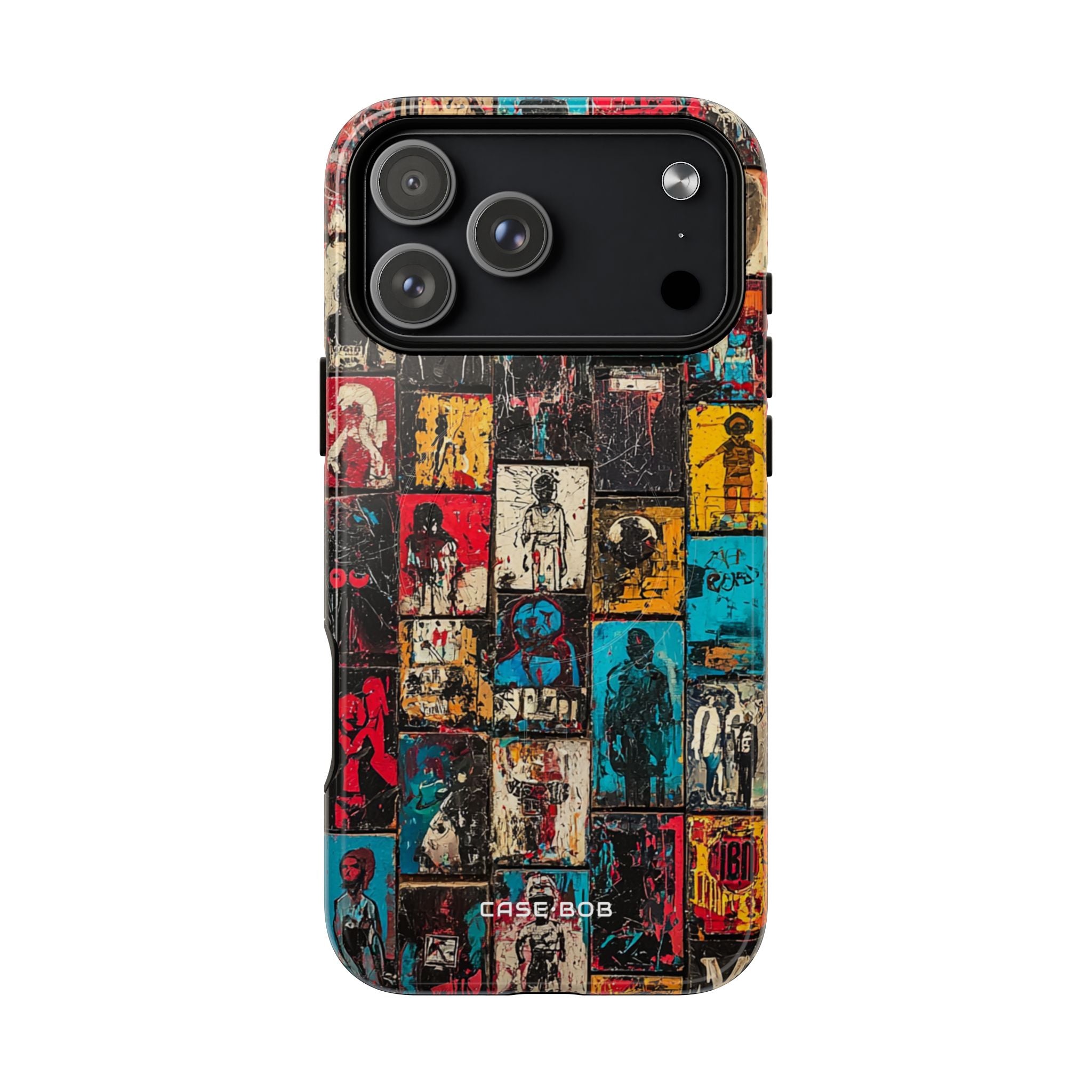 Figured Grid iPhone 17 Pro Max Case - Tough+ - CASE•BOB