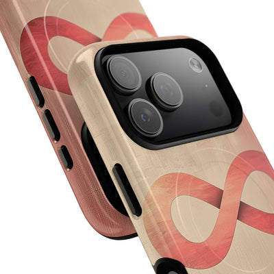 Terracotta Infinity Stroke · Tough+ Magsafe