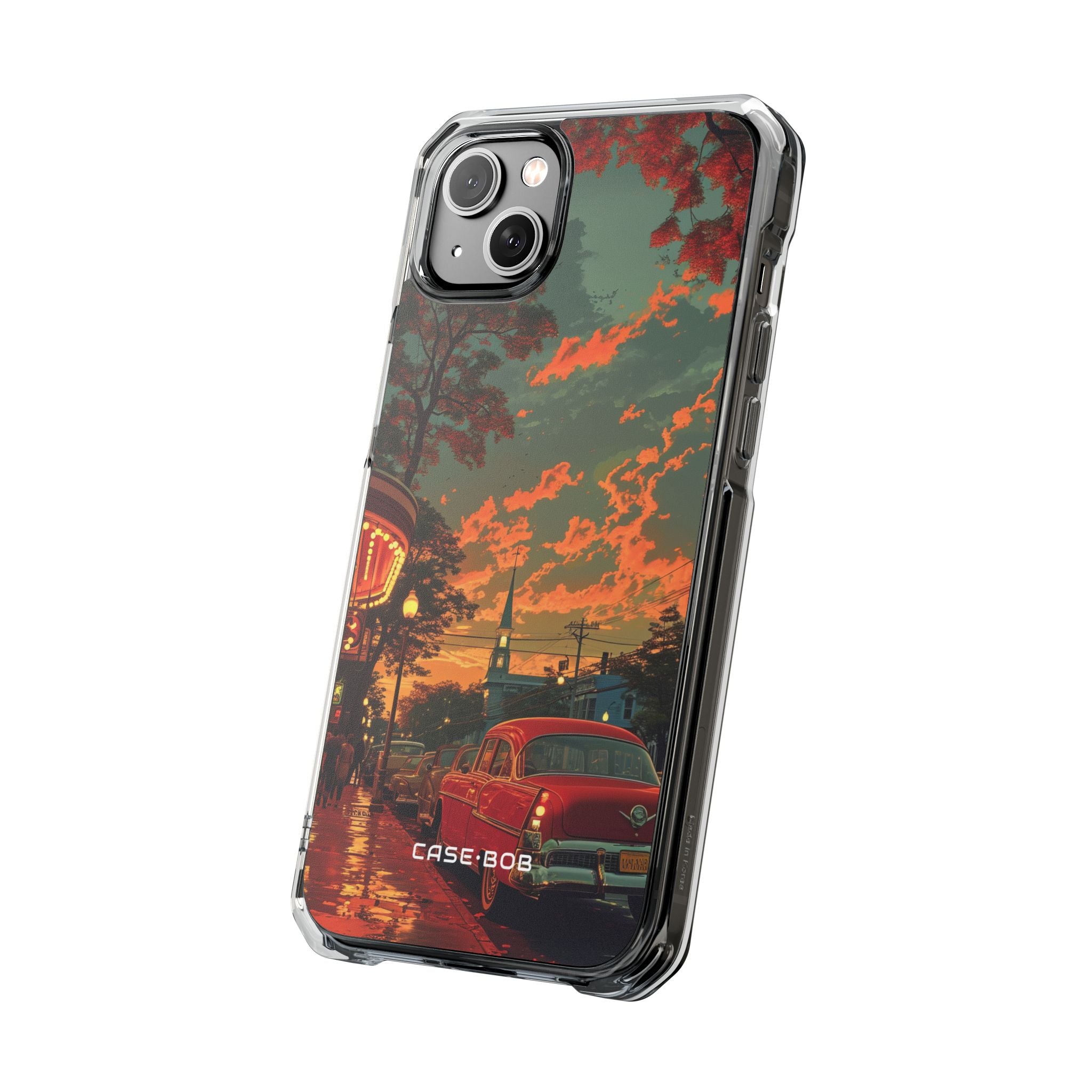 Crimson Classic iPhone 14 Plus Case - Impact