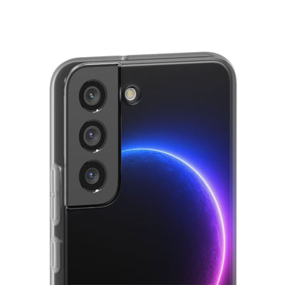 Luminous Eclipse · Lite Phone Case for Samsung · Black