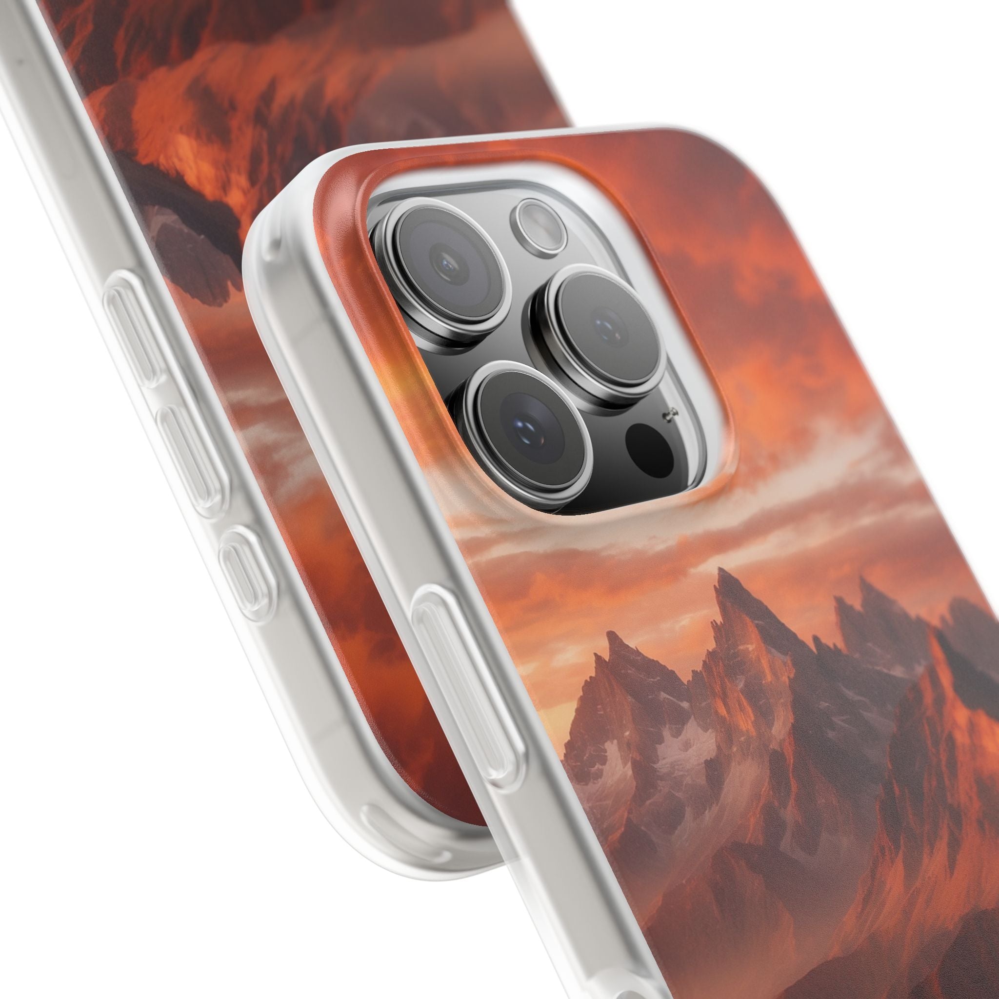 Jagged Glow iPhone 16 Pro Case - Soft