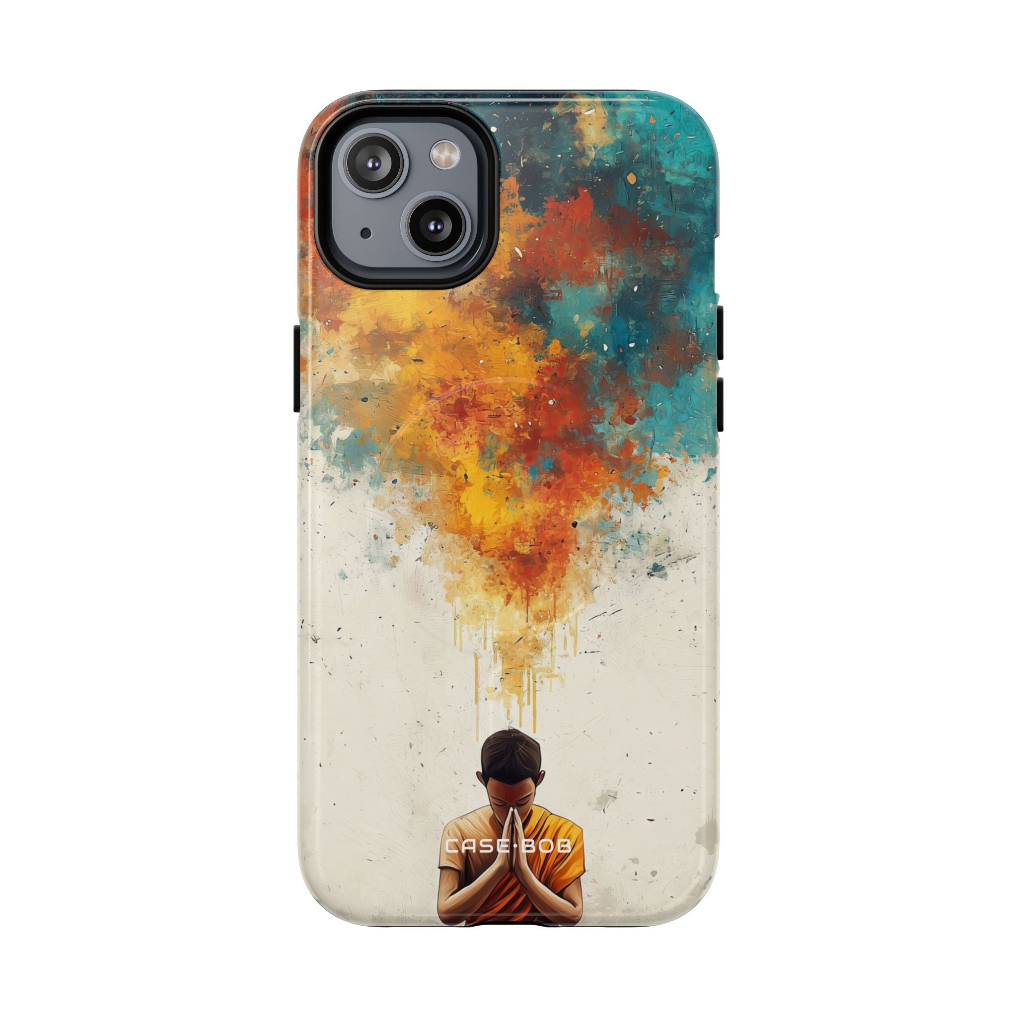 Meditative Glow iPhone 14 Plus Case - Tough+