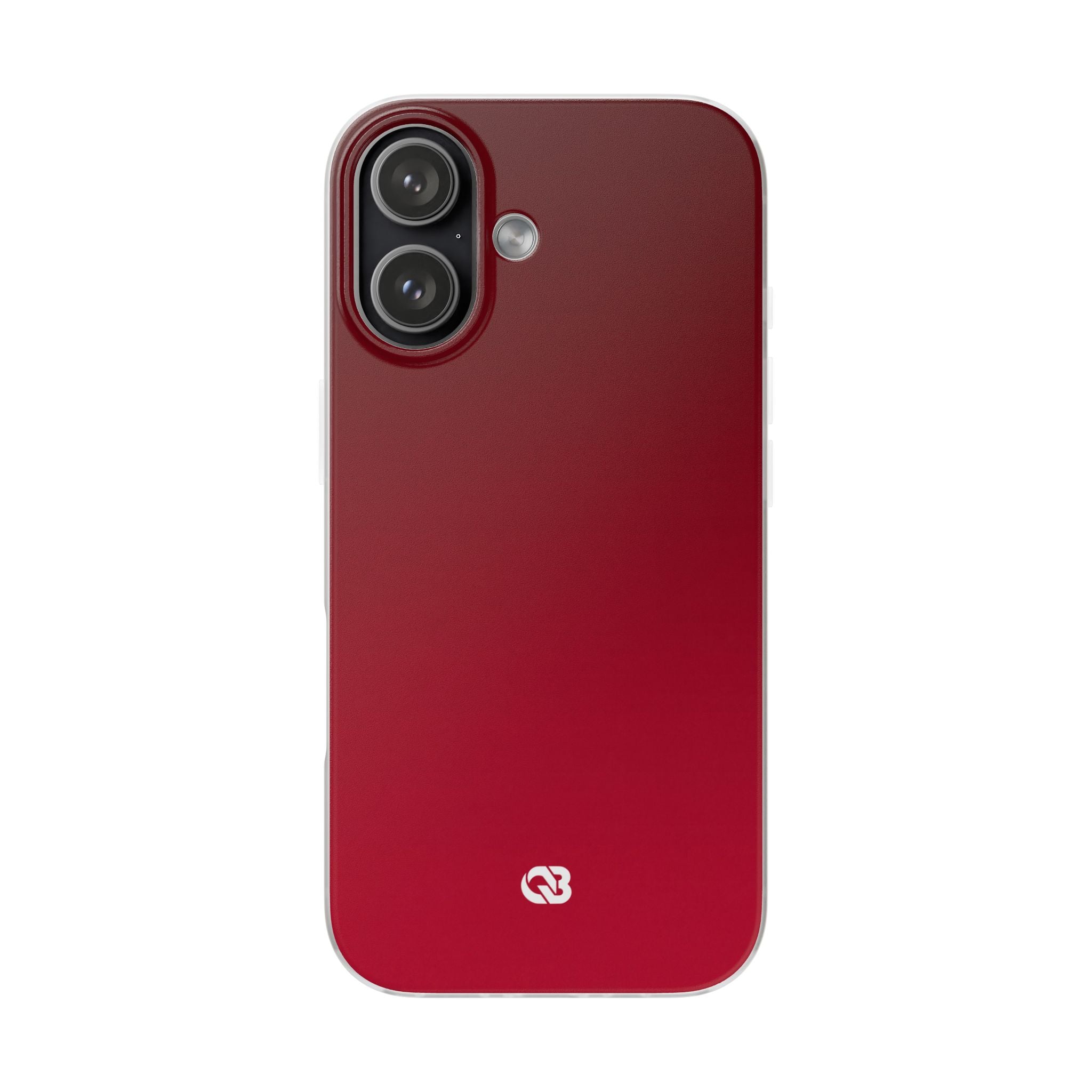 Red Lite Phone Case for iPhone - Crimson Velvet Fade