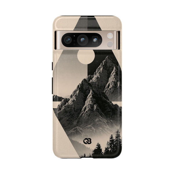 Summit Solstice · Tough Phone Case for Pixel ·  Beige