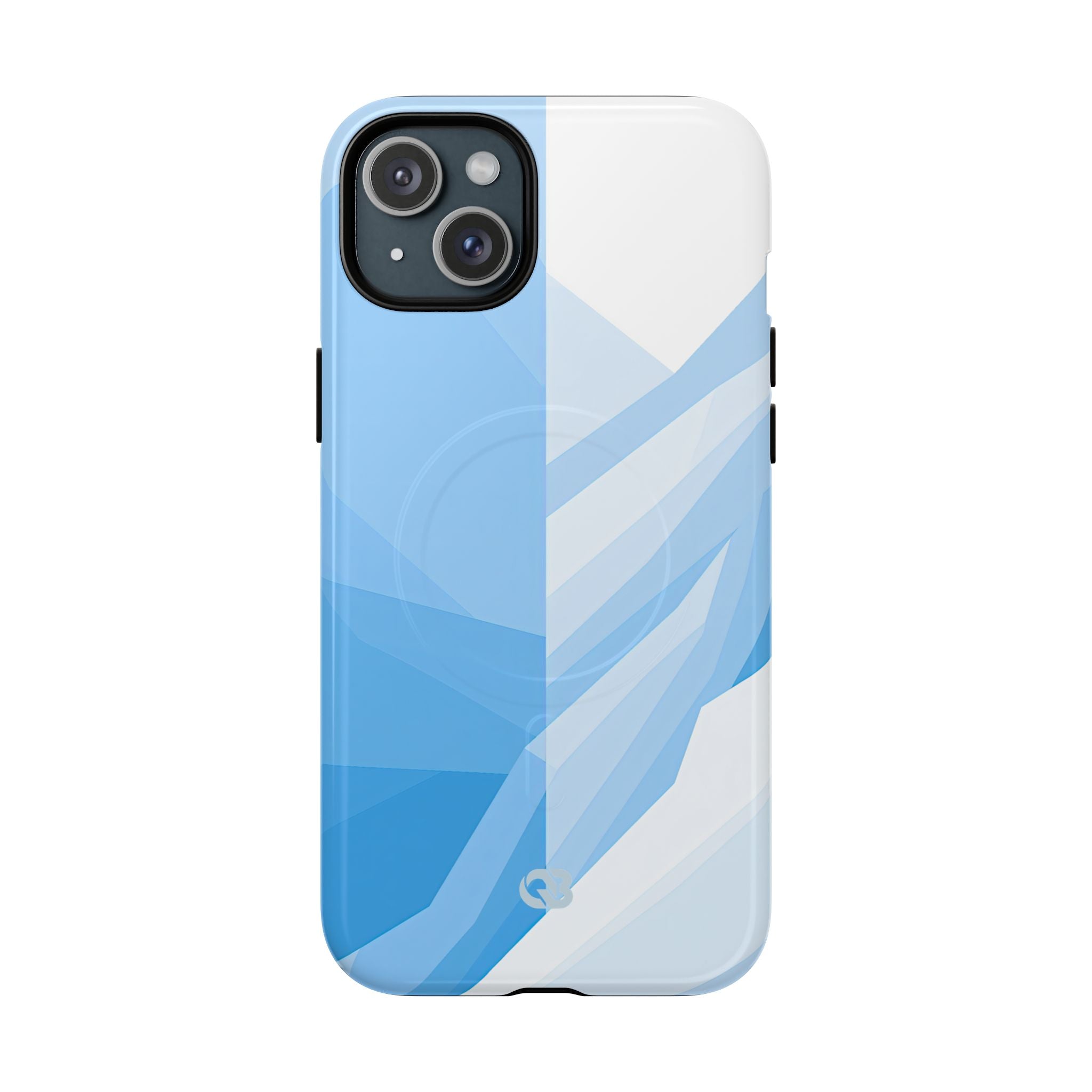 Blue Tough 2.0 Magsafe Phone Case for iPhone - Arctic Glacial Ridge