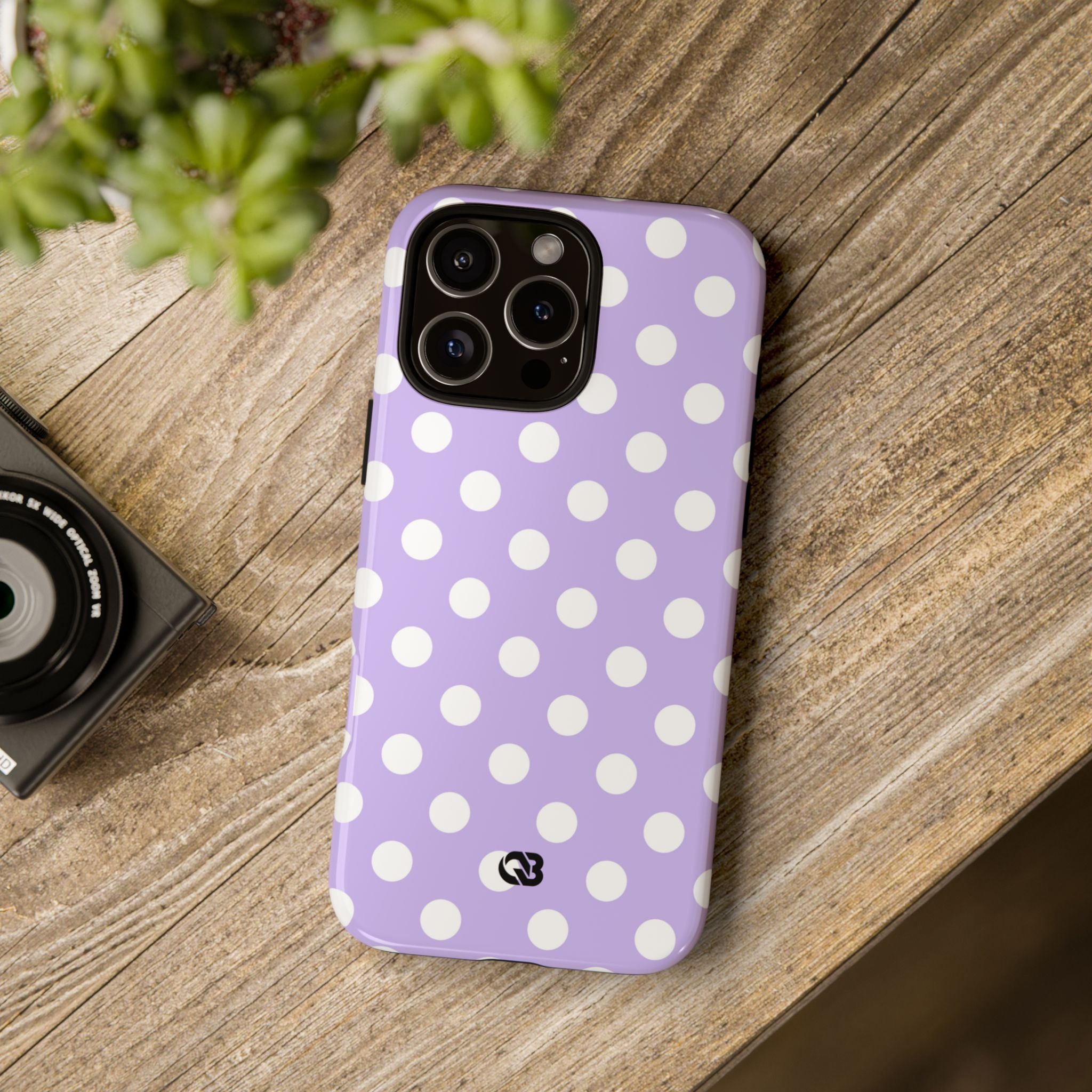 Lavender Polka Grid · Tough