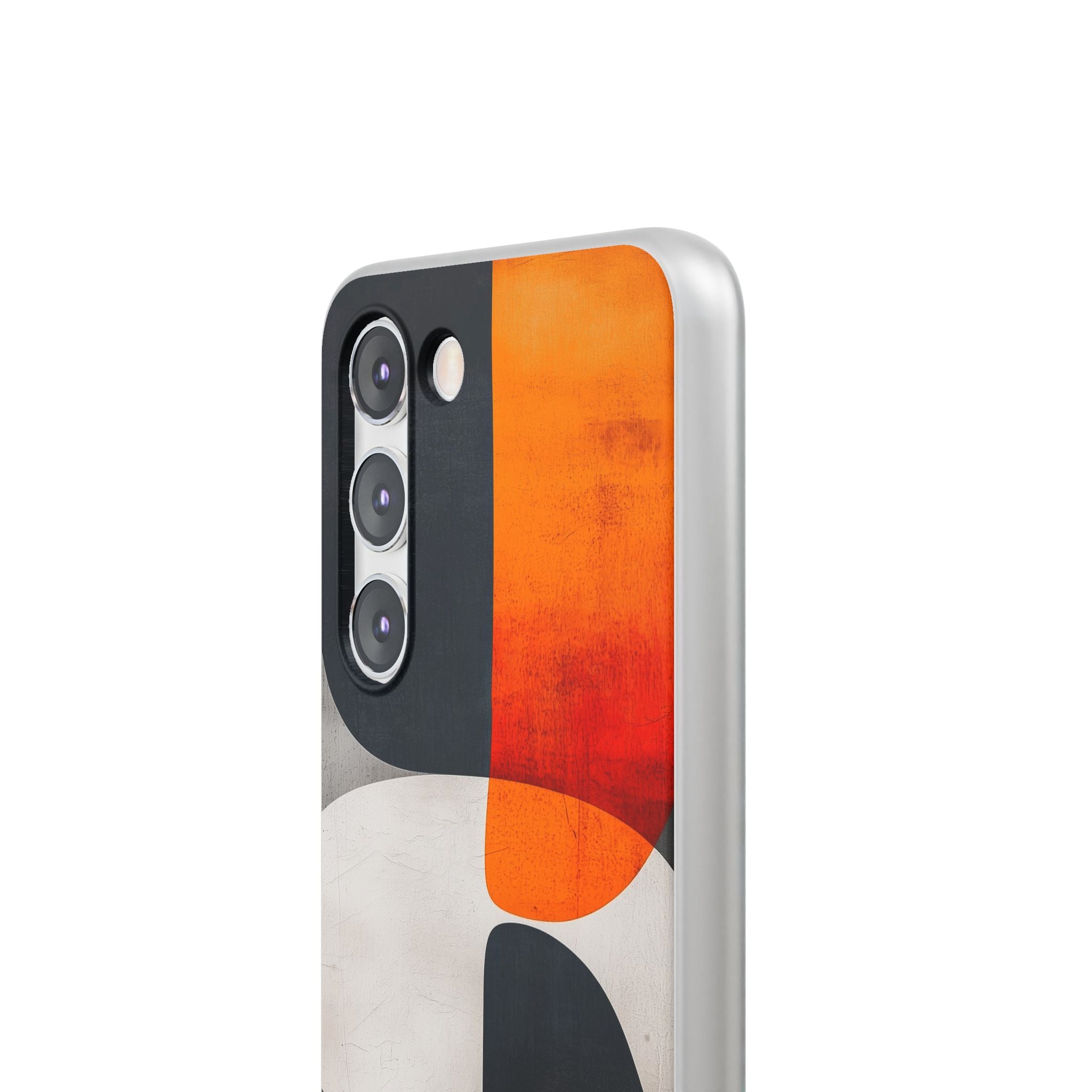 Burnt Amber Flow · Soft Phone Case for Samsung