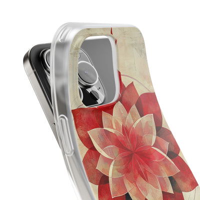 Crimson Petal Peak · Soft Phone Case for iPhone