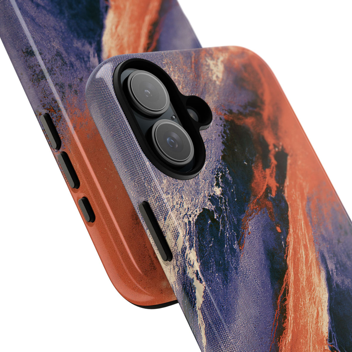 Solar Aura Drift · Tough Phone Case for iPhone · Orange