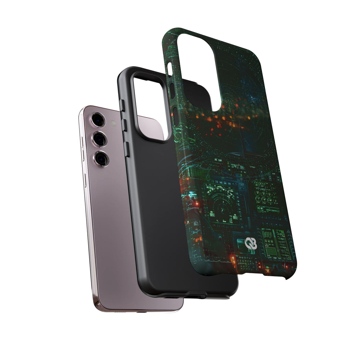 Tactical Avionics HUD · Tough Phone Case for Samsung · Green