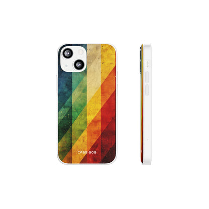 Diagonal Spectrum iPhone 13 mini Skal - Mjuk