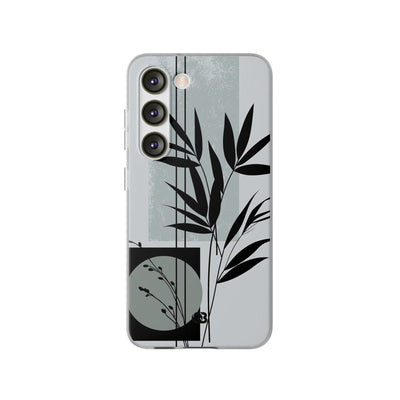 Grey Lite Phone Case for Samsung - Sage Bamboo Noir