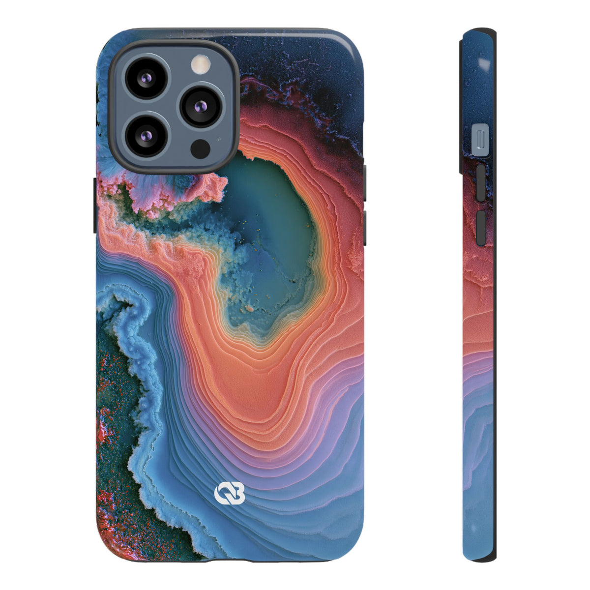 Luminous Resonance · Tough Phone Case for iPhone · Blue