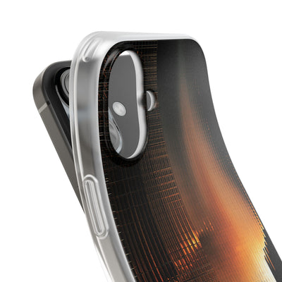 Luminous Grid · Lite Phone Case for iPhone ·  Black