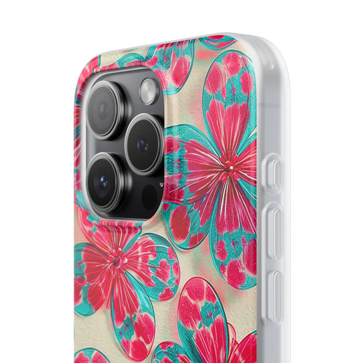 Lucite Jelly Bloom · Lite Phone Case for iPhone ·  Pink