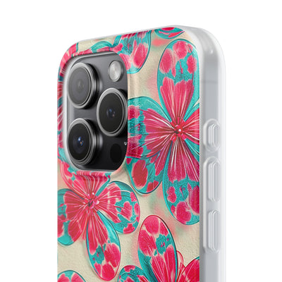 Lucite Jelly Bloom · Lite Phone Case for iPhone ·  Pink