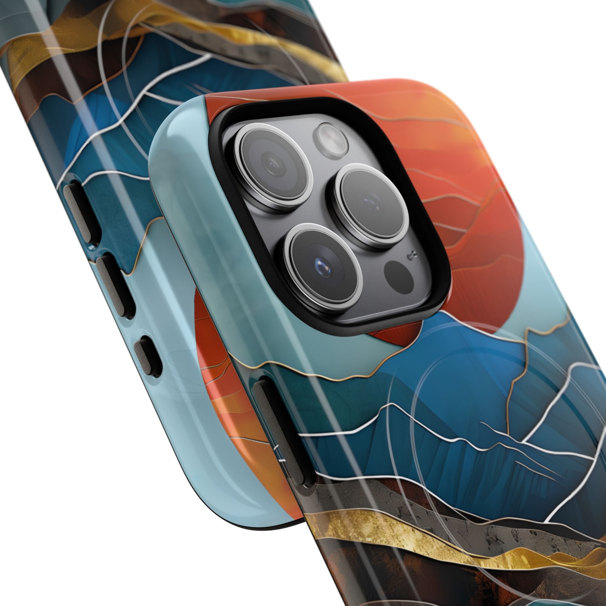 Solar Peak iPhone 15 Pro Case - Tough+