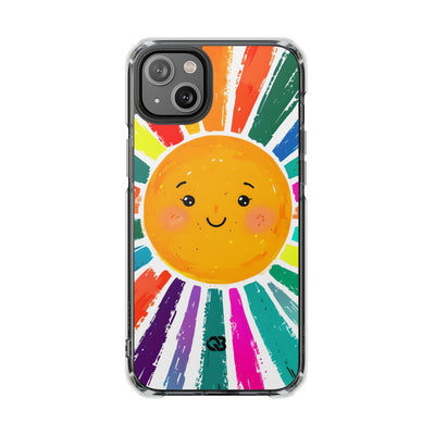 Vibrant Solar Smile · Impact Phone Case for iPhone · Magsafe