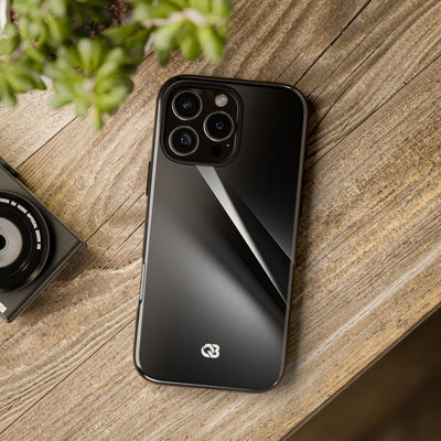 Obsidian Ridge · Tough Phone Case for iPhone · Black