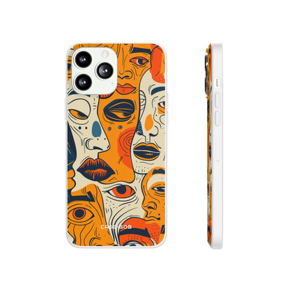 Tangled Faces Sunset iPhone 13 Pro Max - Soft