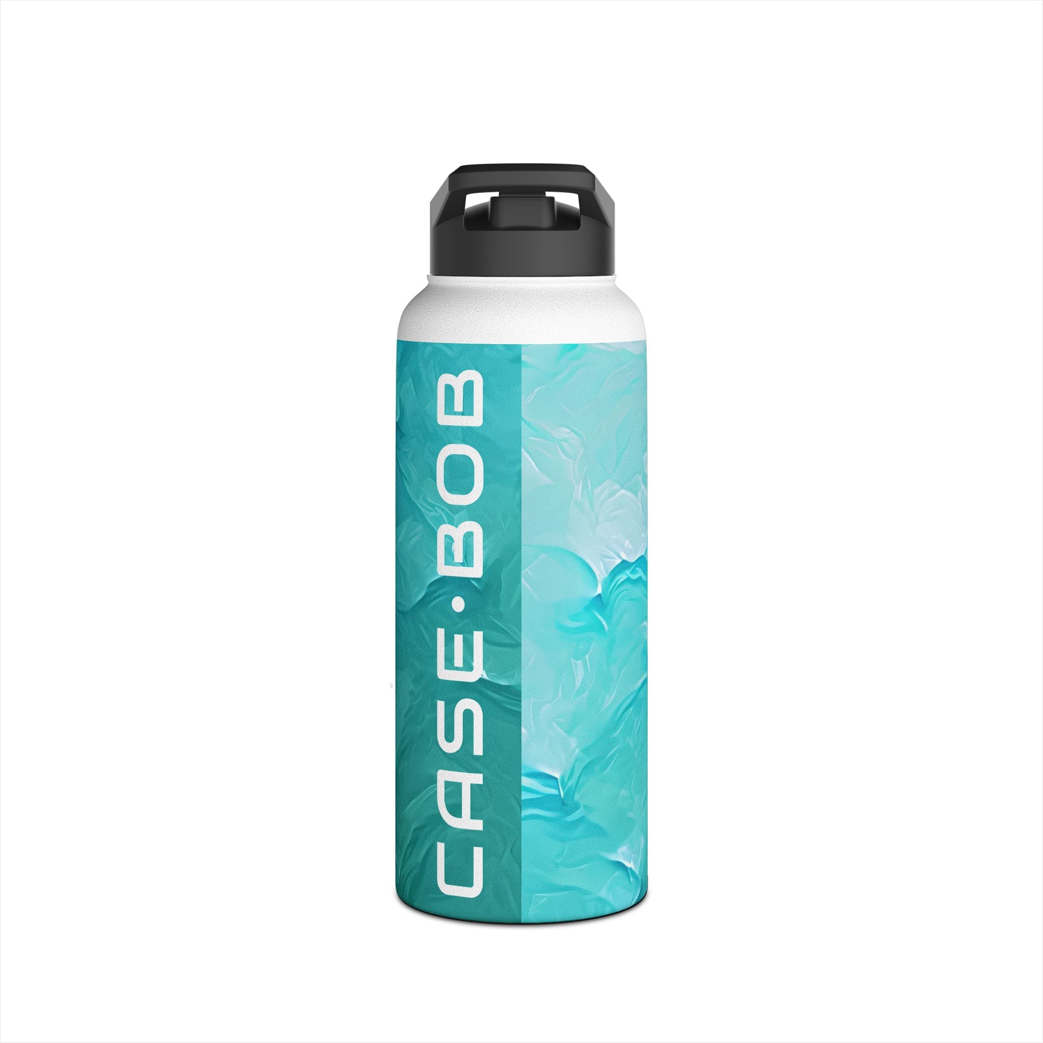 Teal Mists - Stainless Steel Water Bottle