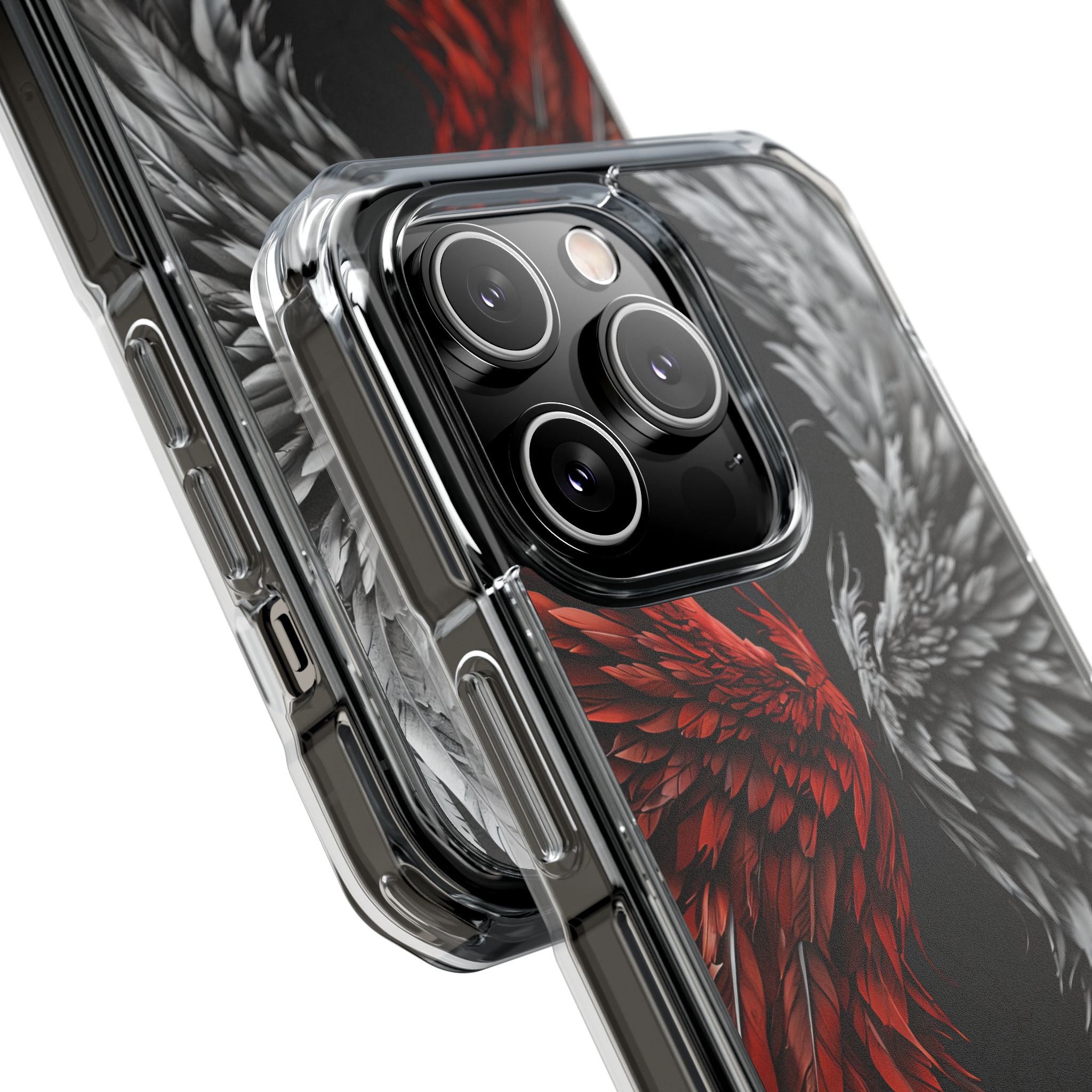 Split Crimson Wing · Impact Phone Case for iPhone · Magsafe