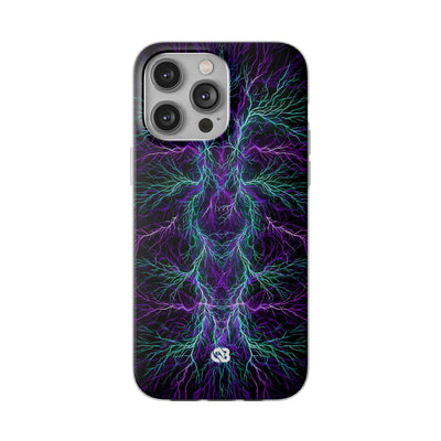 Electric Plasma Arbor · Lite Phone Case for iPhone ·  Purple