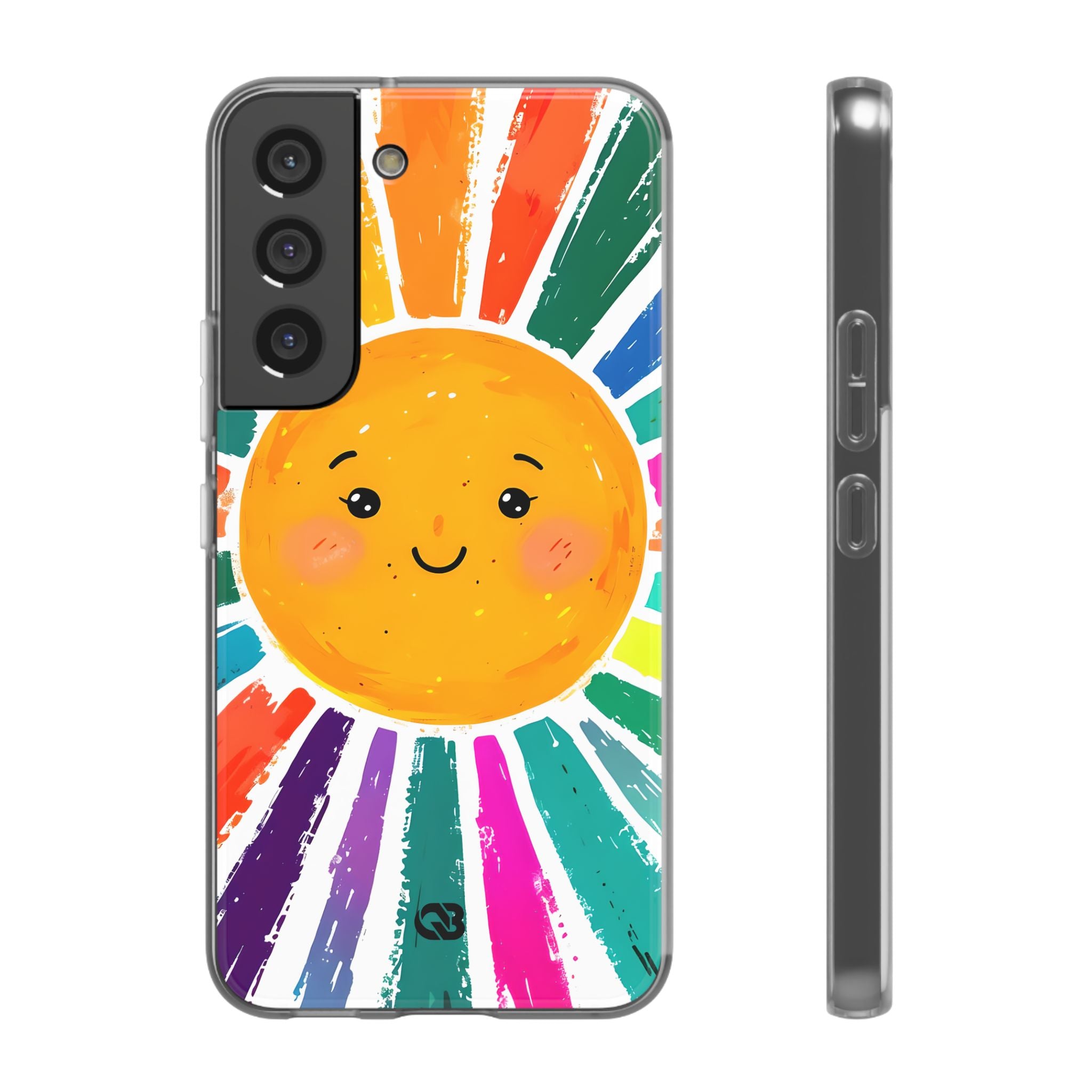 Vibrant Solar Smile · Soft Phone Case for Samsung