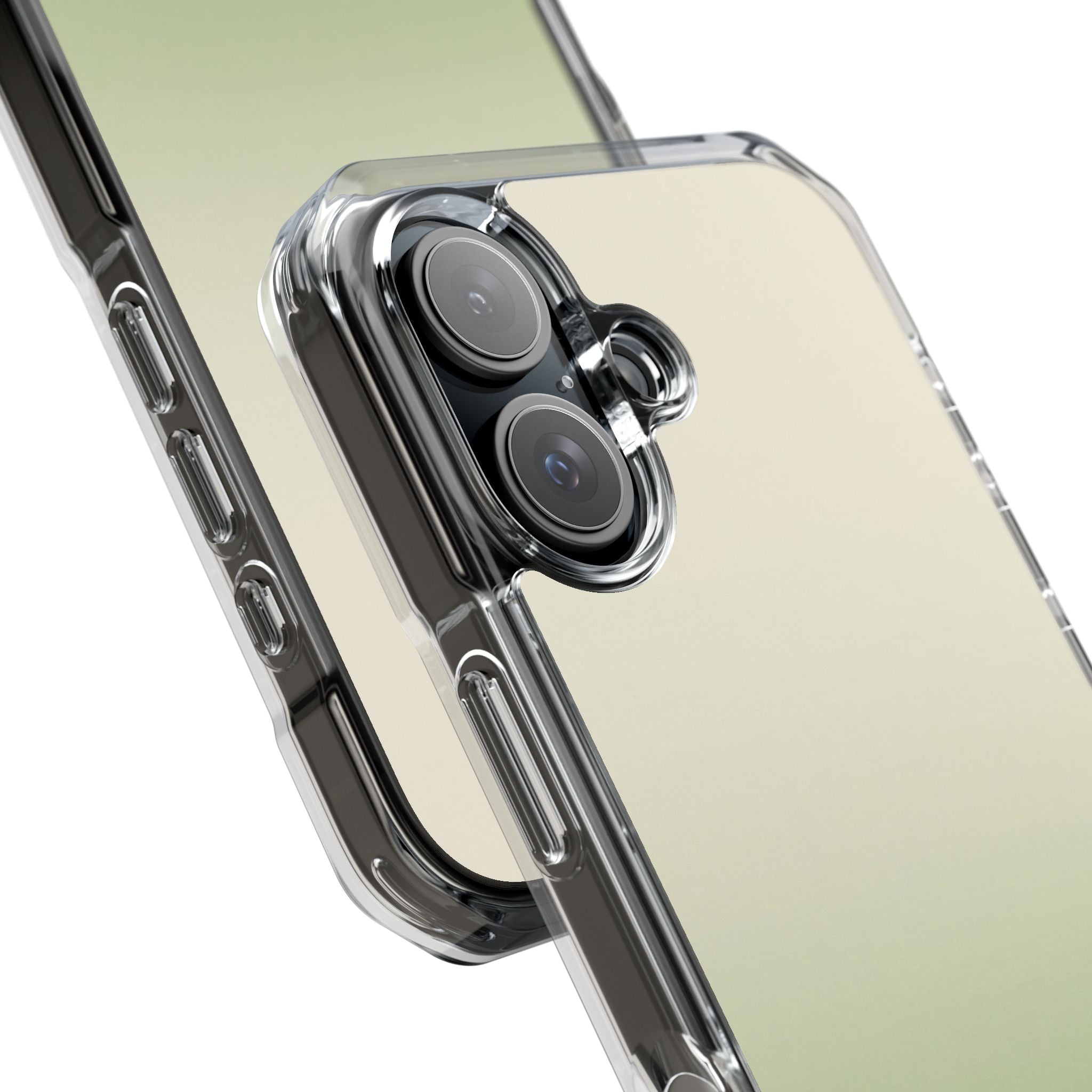Green Impact MagSafe Phone Case for iPhone - Bone Sage Fade