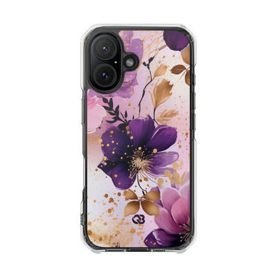 Gilded Violet Bloom · Impact Custodia per iPhone · Magsafe