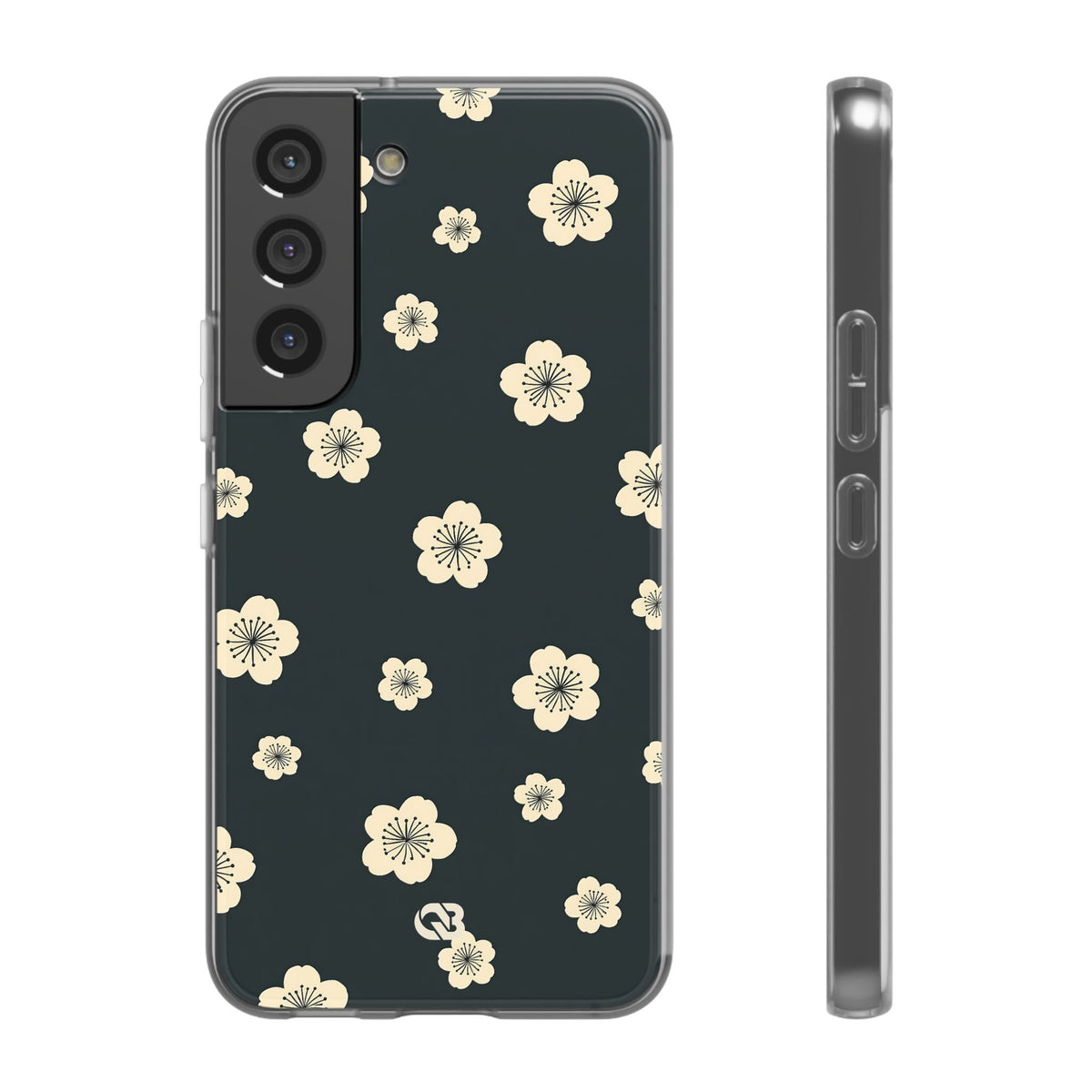 Midnight Sakura Bloom · Lite Phone Case for Samsung · Black