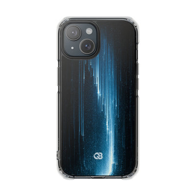 Nocturnal Cascade · Clear Impact Magnetic Phone Case for iPhone ·  Black