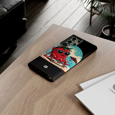 Retro Coastal Berry · Tough Mobilskal för Samsung