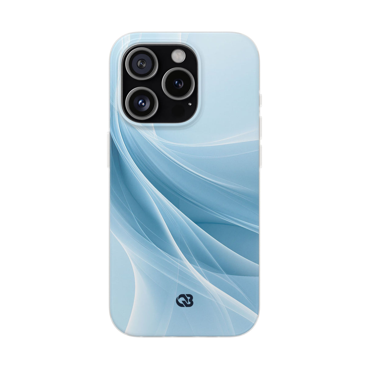 Glacial Ridge Contours · Lite Phone Case for iPhone ·  Blue