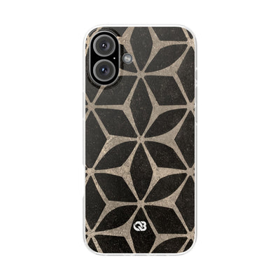 Concrete Mosaic Star · Lite Phone Case for iPhone ·  Black