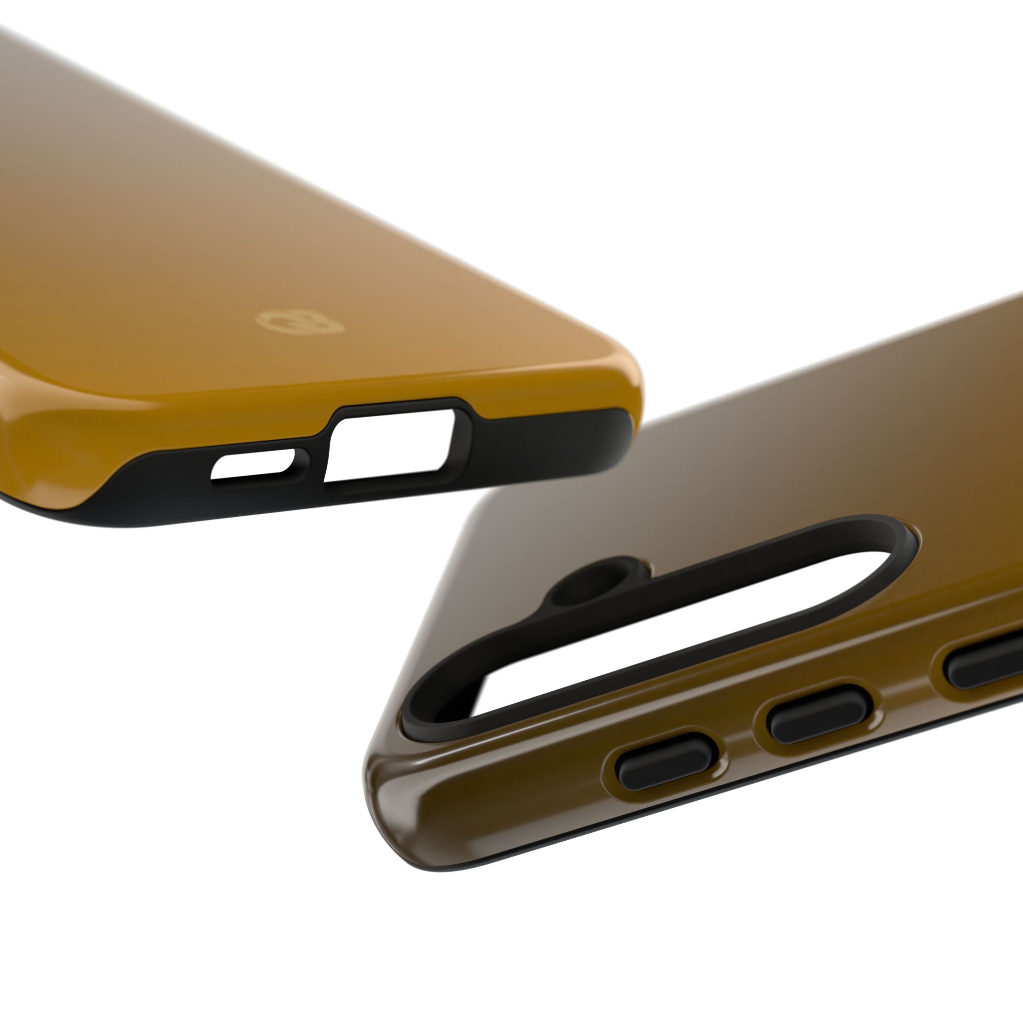 Gold Tough Phone Case for Samsung - Scorched Gold Haze