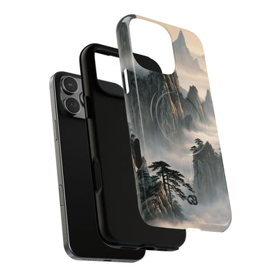 Sacred Mountain Mist · Tough 2.0 Magnetic Phone Case for iPhone · Beige