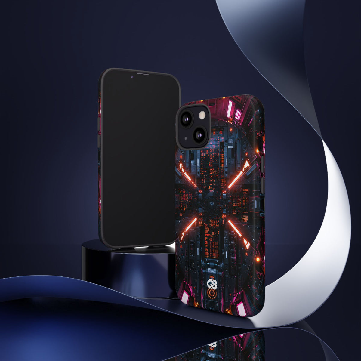 Cybernetic Reactor Core · Tough Phone Case for iPhone · Black
