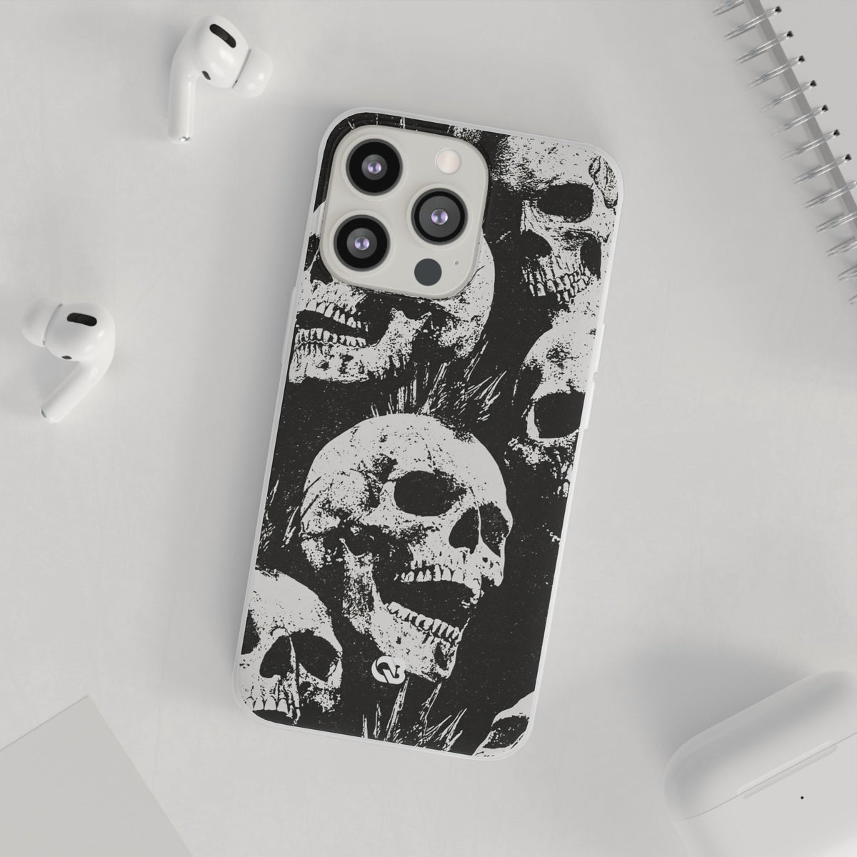 Punk Skull Riot · Lite Phone Case for iPhone ·  Black
