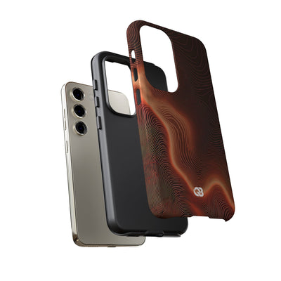 Caldera Ridge · Tough Phone Case for Samsung · Orange