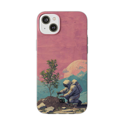Lunar Pastel Bloom · Soft Phone Case for iPhone