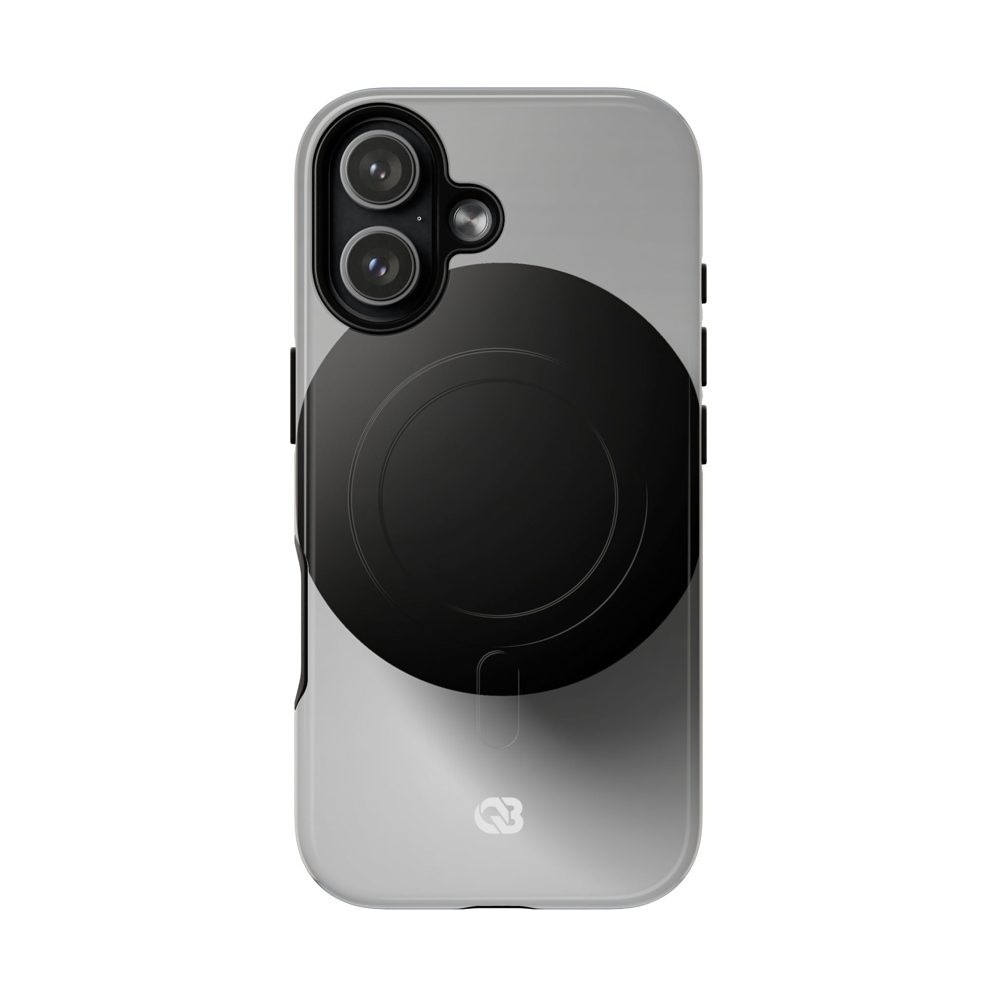 Grey Tough 2.0 Magsafe Phone Case for iPhone - Matte Onyx Sphere