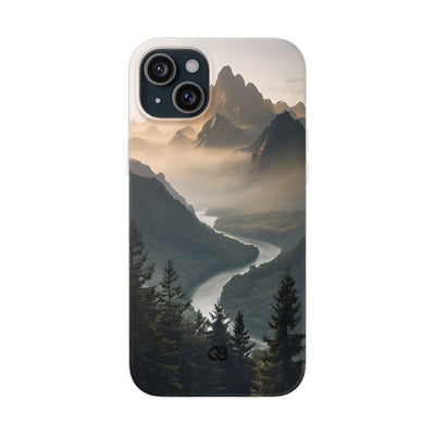 Golden Summit Valley · Soft Phone Case for iPhone