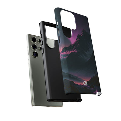 Arctic Aurora Summit · Tough Phone Case for Samsung · Black
